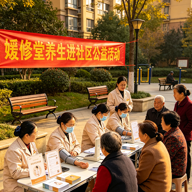 暖心初春：媛修堂&ldquo;健康邻里帮&rdquo;活动走进南山多个社区，千名居民家门口享中医调理